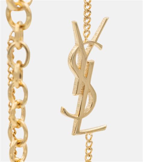 ysl bracel|YSL interlocking bracelet.